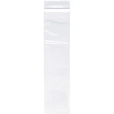 Plymor 2" x 9", 2 Mil Zipper Reclosable Plastic Bags