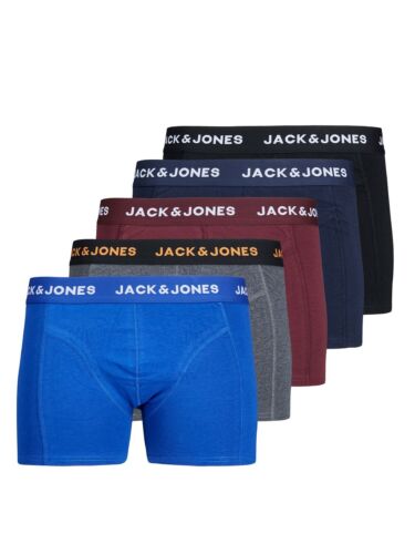 Jack & Jones Herren Boxershorts Unterhose Unterwäsche Shorts Pants 5er Pack Sale - Bild 1 von 1