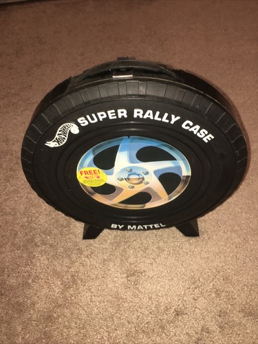 ❤️⭐️⭐️HOT WHEELS TIRE SUPER RALLY CASE BY MATTEL - 1993 - VERY GOOD CONDITION - Picture 6 of 7