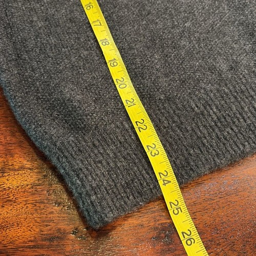 NakedCashmere Knit Cashmere Sweater Charcoal Grey Small - Picture 12 of 12