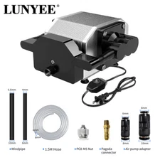 16W Laser Engraver Cutting Machine Air Assist Pump Kit 30 L/min for Laser Cutter