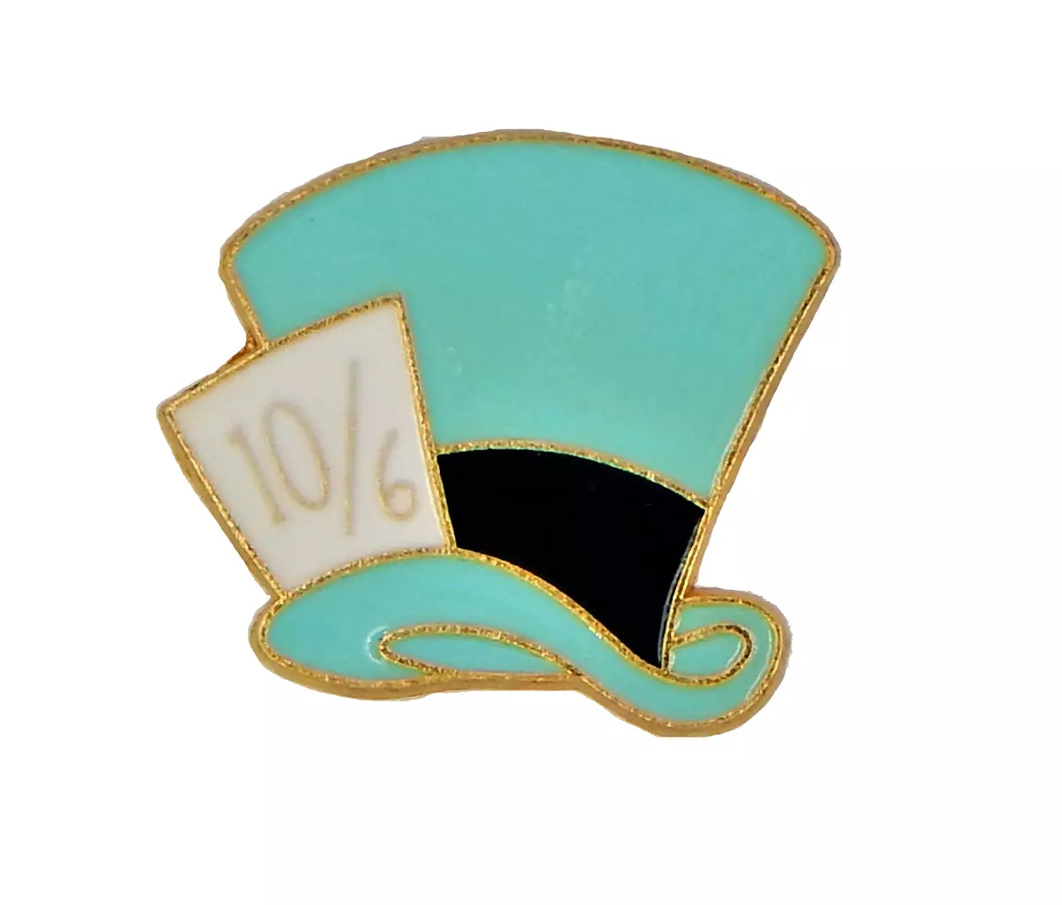 Alice in Wonderland Mad Hatter Hat Individual Disney Trading Pin