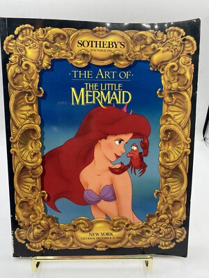 ディズニー SOTHEBY'S THE ART OFリトルマーメイド Sothebys Disney The Art Of The Little Mermaid Auction Catalogue