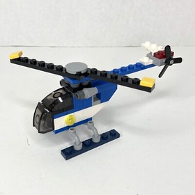 Lego Mini Helicopter Sea Plane Tug Boat 3 in 1 Creator Set 5864 100% Complete 