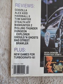 Game Players Nintendo Guide Strategy Magazine February 1990 Robocop NES Vintage