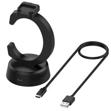 C-Shape Charging Stand Black For Redmi/Xiaomi Watch 2/3 Series Charger Accessory