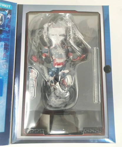 NEW! Beast Kingdom EA-007 Egg Attack Iron Man 3 Iron Patriot Light Up Figure - Picture 7 of 9