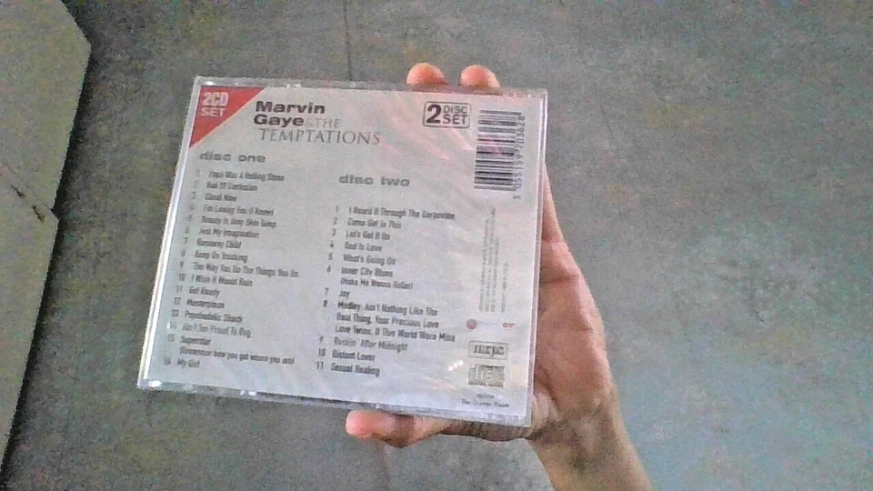 Marvin Gaye the Temptations CD New & Sealed - Papa Was A Rolling Stone - Image 2 of 2