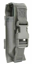 VISM Single Pistol Magazine Pouch MOLLE Tactical Duty Gear Hunting GRAY