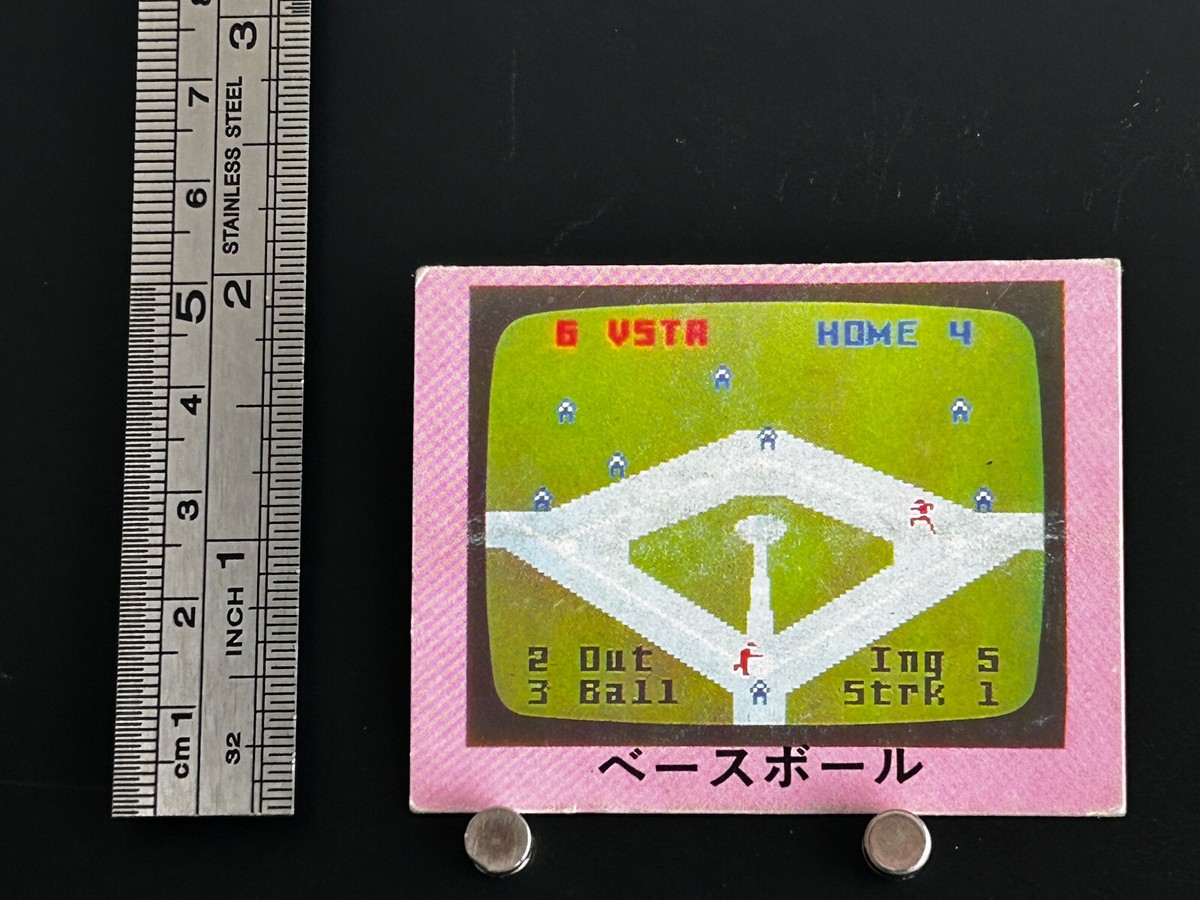■【レア】BANDAI　ザクソン Baseball BANDAI Game Card Collection Japanese Showa era Retro From