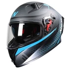 Nitro N501 Apex Analog DVS Satin Black Gun Metal Blue