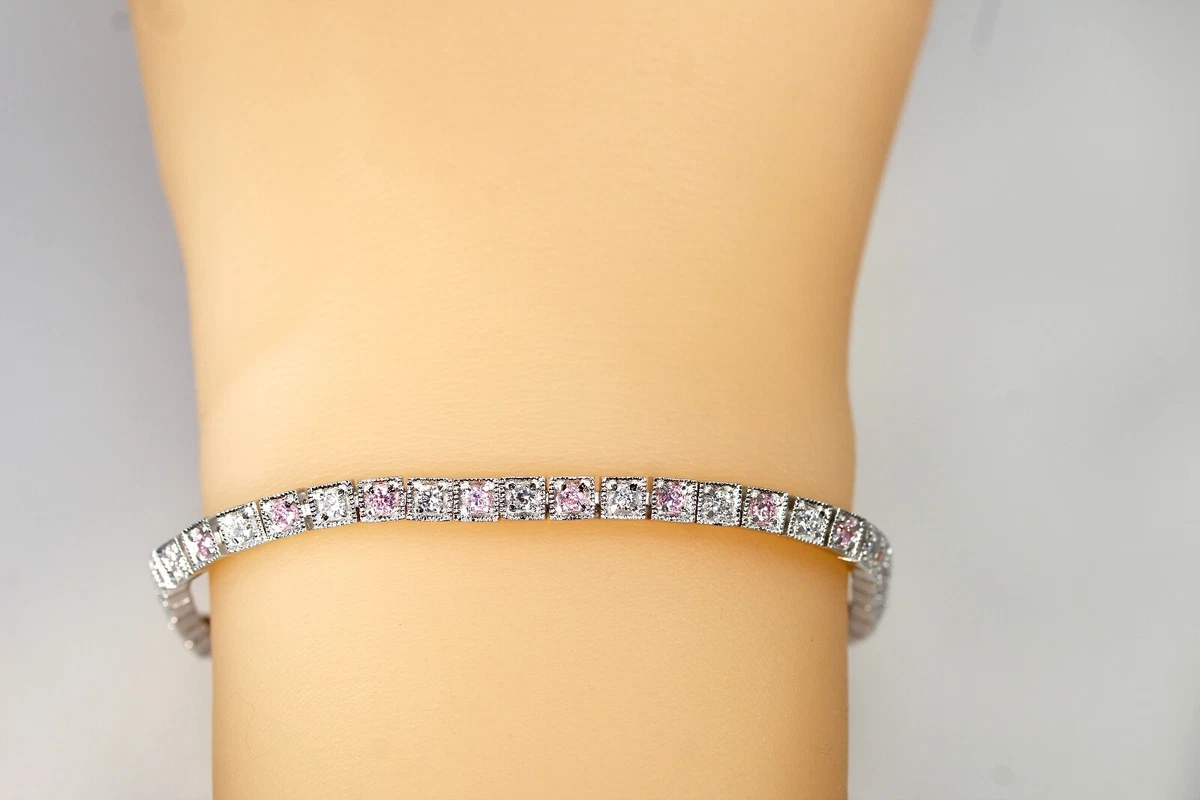 Sterling silver 2024 cz tennis bracelet