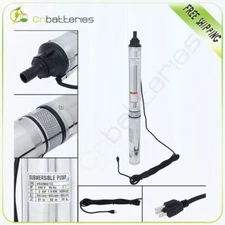 2HP 440FT Submersible Well Pump 42GPM 220V Deep Stainless Steel Water Pump