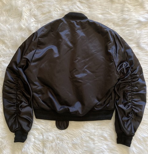 Walter Van Beirendonck Maschera Bomber Giacca Nero Grande - Foto 4 di 5
