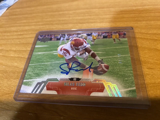 2014 Upper Deck Star Rookies Silas Redd Rookie Auto #8/10