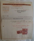 C1 invoice GRENOBLE Etablissements JULLIEN et Girard 1949 port included