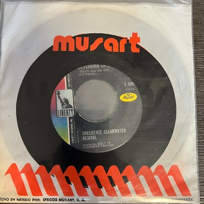 Creedence Clearwater Revival, Travelin' Band, Who'll Stop The Rain, 1970 Mex 7''
