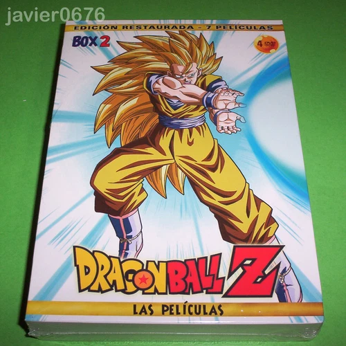 DRAGON BALL Z LAS PELICULAS EN DVD BOX 2 - PACK NUEVO Y PRECINTADO