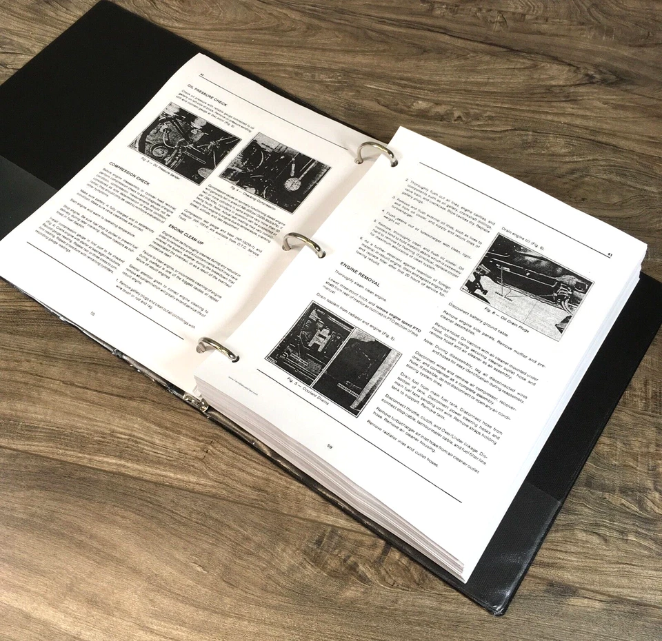 White 2-105 Field Boss Tractor Service Parts Operators Manual Set Repair  - Image 4 of 4