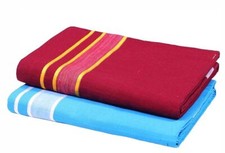 Men's Cotton Dhoti Sarong Lungi Swimwear Nightwear Unstitched 2 Meter Pack of 2