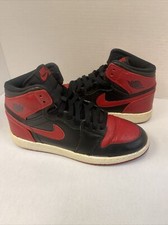 Jordan 1 Retro High OG BG Bred 2013 Size 7Y Used 575441-023
