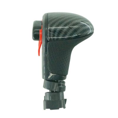 Carbon Fiber Black Gear Shift Knob Handle Shift Lever for Audi A4 A5 2008-2016