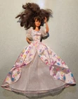 Vintage Barbie Birthday Doll in Pink Celebration Ball Gown