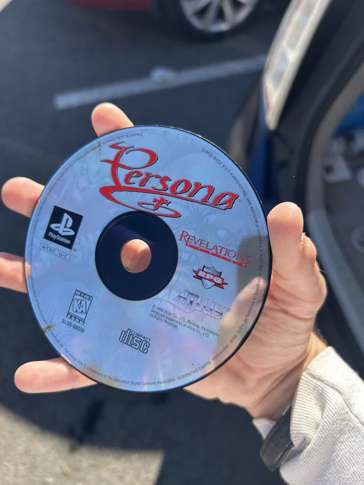 Persona PS1 PlayStation 1, 1996 Revelations Series (solo disco) Raro Foto 3 de 4