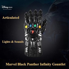 Black Panther Infinity Gauntlet Articulated Light-Up Sound Effects Cosplay Prop