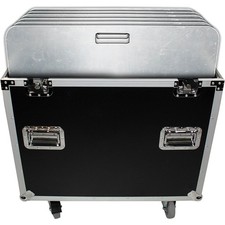 ProX XS-6XBP2424 ATA-300 Style Flight Road Case with Casters, Holds 6 Pieces 24"