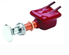 Seachoice 11841 Push Pull 2 Position Switch Plasticized Body Off/On Boat