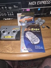 Zip Zaps Micro RC 27MHz Radio Shack control 60-7012 Working + More!