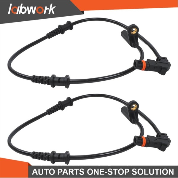 2X ABS Sensor Raddrezahl Vorne FüR Mercedes-Benz W203 CL203 S203 C209 A209 R171-image
