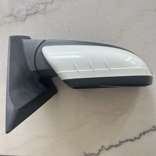 Ford Edge 13–14 White Right Driver Side Door Mirror Heat Turn Signal Blind Spot