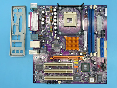 ECS Elitegroup SF2/661FX REV:1.1 DDR1 - mATX - Sockel 478 - mit I/O Shield#M3031
