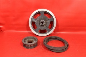 2009 HARLEY-DAVIDSON ELECTRA GLIDE POLICE EFI FLHTPI FRONT REAR PULLEY W/ BELT