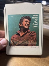 Dean Martin - For The Good Times - 8 Track Tape - M86428 - Warner Bros.