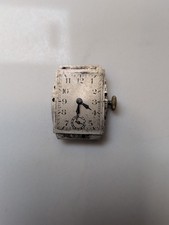 Early Buren Cal 14 Manual Wind Swiss Watch Movement Eldis Tank 26mm X 20mm