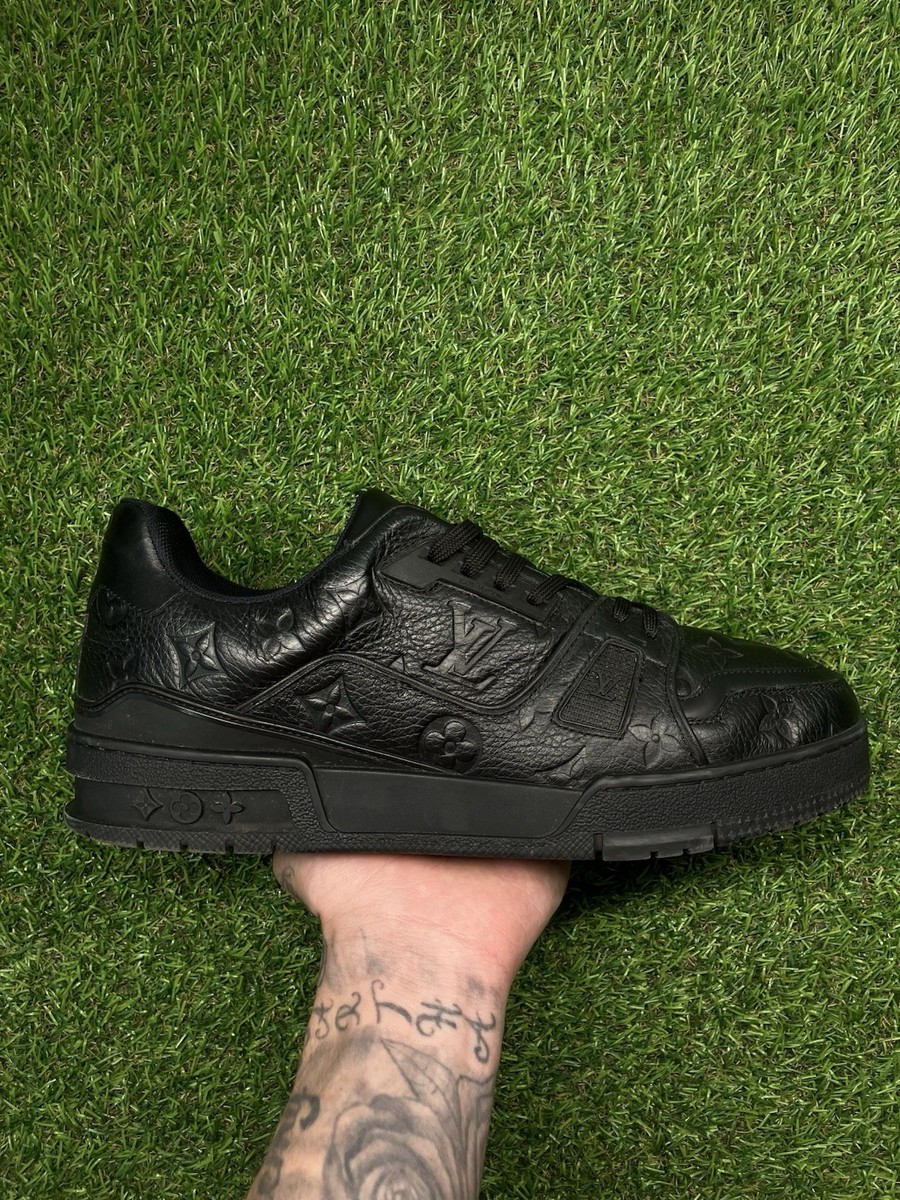 Louis Vuitton::スニーカー:8[RESALE] Size 7 LV (8-8.5 US) - Louis Vuitton Trainer ' Black