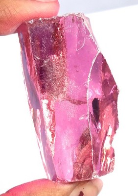 Zafira 452.0 Ct Natural Pink Sapphire Rough EGL Certified Loose