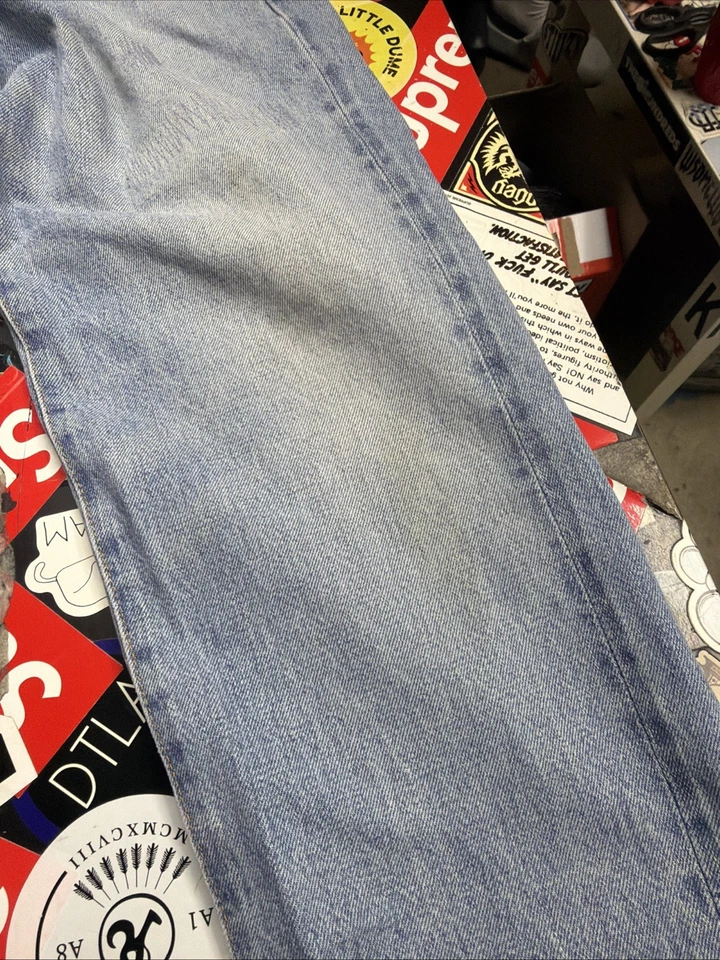 Levi's LVC 501 Selvedge сделано в Болгарии отличном состоянии редкая молния 31 X 34 - Изображение 4 из 4