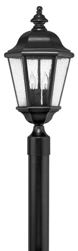 Hinkley Lighting H1671 Edgewater 120v 3 Light 20.5" Tall Post - Black - Picture 2 of 5