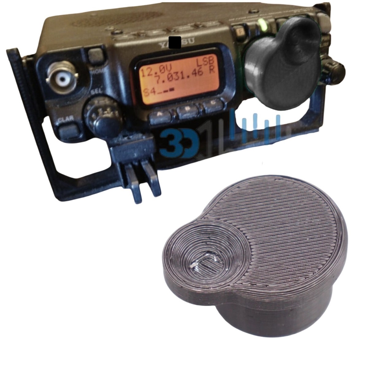 Replacement VFO Knob for Yaesu FT-817 FT-818 Radio Transceiver | eBay