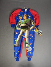 Vintage Toy Story Buzz Lightyear Fleece Pajamas Size 5 NWT Disney PJs