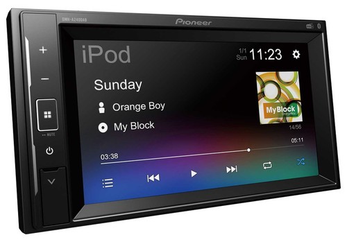 Pioneer DAB MP3 2DIN Bluetooth USB Autoradio für BMW 3er E46 Quadlock großem Nav - Bild 5 von 9