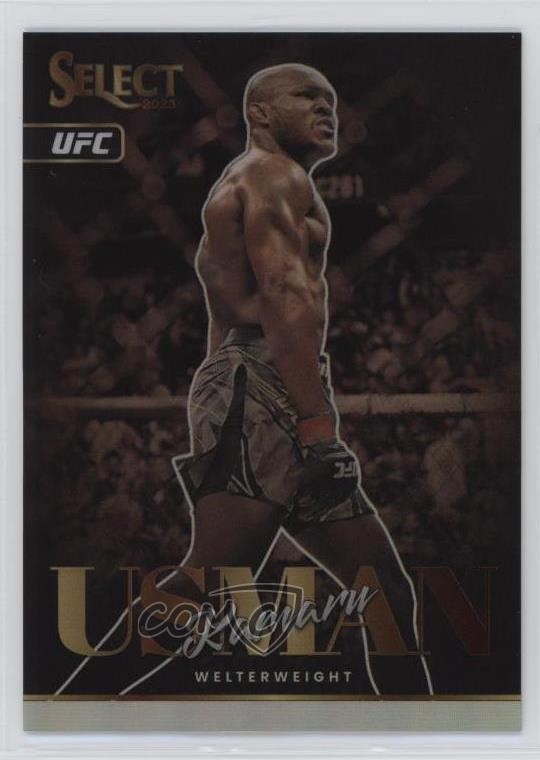 2023 Panini Select UFC Artistic Selections Kamaru Usman #3 0f7h