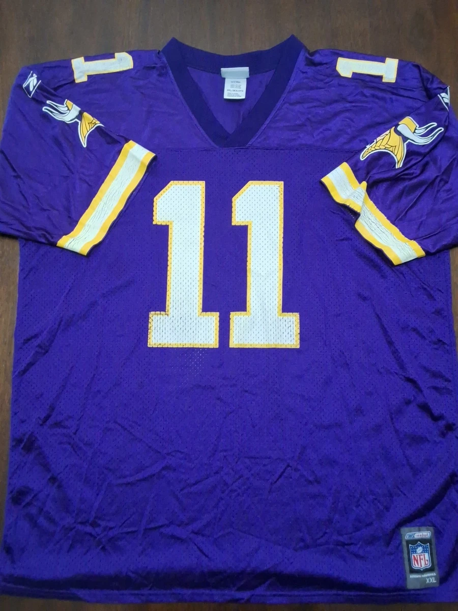 NFL アメフト ゲームシャツ バイキングス ダンテ カルペッパー 11 XL Daunte Culpepper Minnesota Vikings NFL Jerseys for sale | eBay
