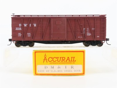 HO Scale Accurail 4406 DM&IR Missabe Road 40' OB Wood Box Car #3332 - Upgraded