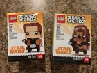 LEGO BrickHeadz Star Wars Han Solo 41608 and Chewbacca 41609