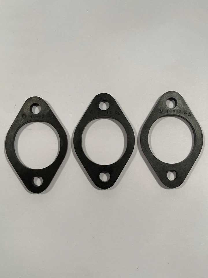 3X JUNTA BRIDA MONTAJE CARBURADOR MERCEDES-BENZ W121 190SL M121 Solex Carb Foto 3 de 4